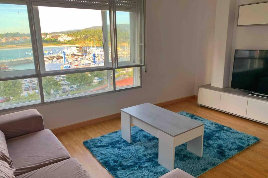 桑亨霍Piso En Portonovo Con Vistas A La Playa公寓 外观 照片