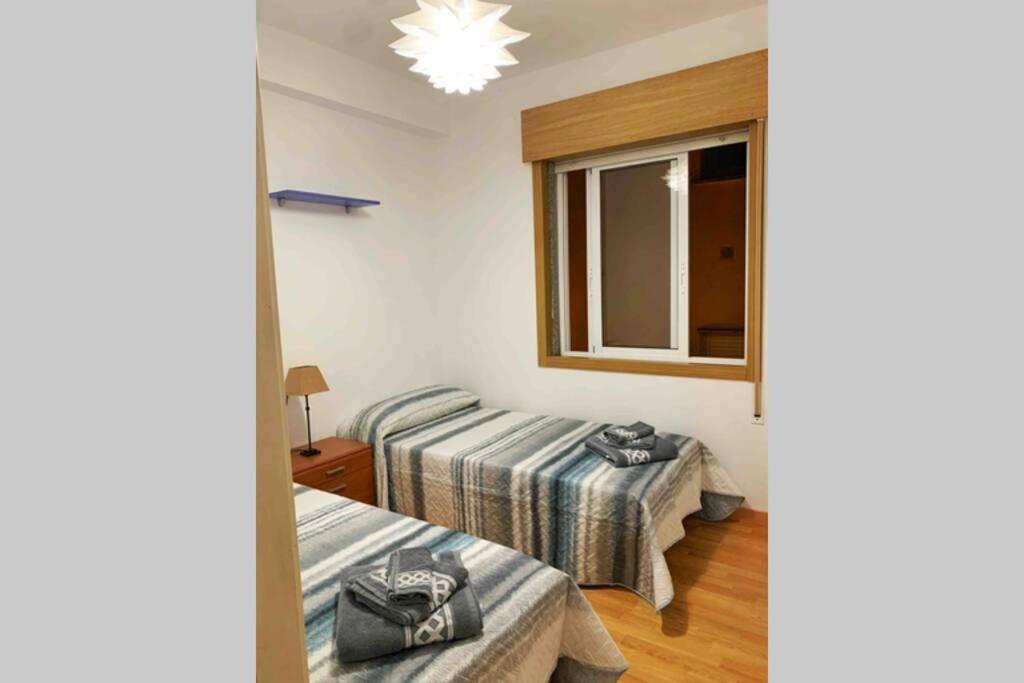 桑亨霍Piso En Portonovo Con Vistas A La Playa公寓 外观 照片